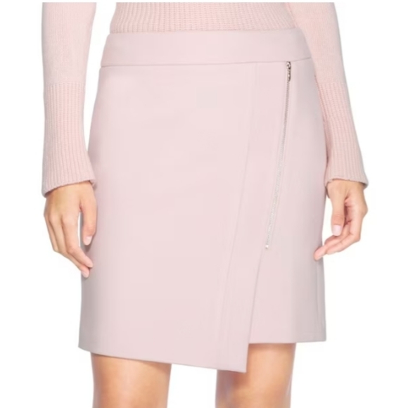 WHITE HOUSE BLACK MARKET Pink Skirt Size 12 - Picture 2 of 8
